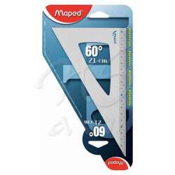 Maped - Maped Metal Gönye 60 Derece 21cm