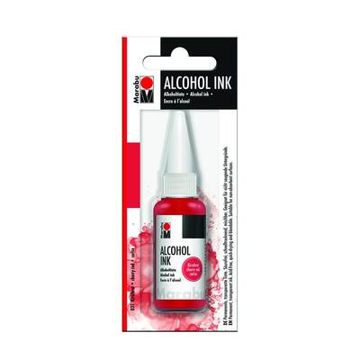 Marabu Alcohol Ink Alkol Bazlı Mürekkep 20ml 031 Cherry Red