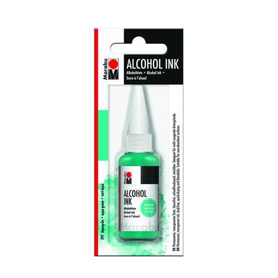 Marabu Alcohol Ink Alkol Bazlı Mürekkep 20ml 297 Aqua Green