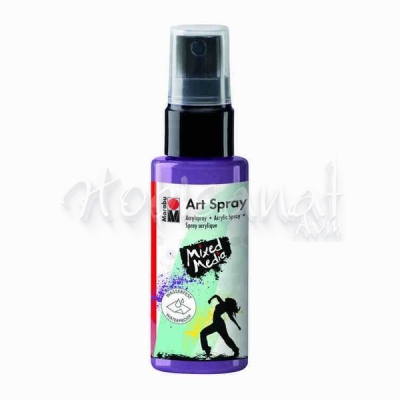 Marabu Art Spray Akrilik Sprey Boya 50ml 007-Lavender