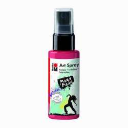 Marabu - Marabu Art Spray Akrilik Sprey Boya 50ml 031-Cherry Red