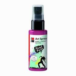 Marabu - Marabu Art Spray Akrilik Sprey Boya 50ml 034-Bordeaux