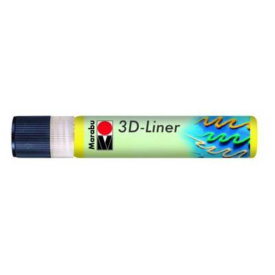 Marabu 3D Liner Boyutlu Boncuk Boyası 25ml No:620 Limon Sarı