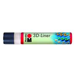 Marabu - Marabu 3D Liner Boyutlu Boncuk Boyası 25ml No:631 Cherry Kırmızı