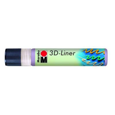 Marabu 3D Liner Boyutlu Boncuk Boyası 25ml No:635 Pastel Lila