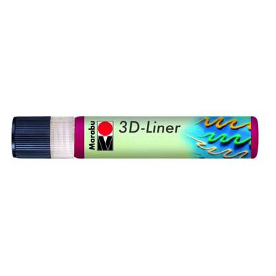 Marabu 3D Liner Boyutlu Boncuk Boyası 25ml No:638 Ruby Kırmızı