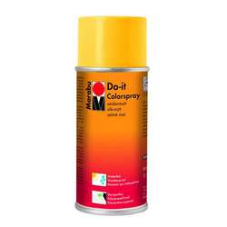 Marabu - Marabu Do-it Colorspray No:021 Medium Yellow