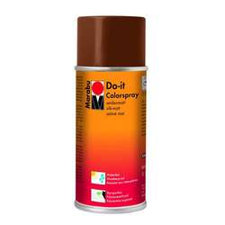 Marabu - Marabu Do-it Colorspray No:047 Dark Brown