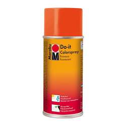 Marabu - Marabu Do-it Colorspray No:331 Fluorescent Red