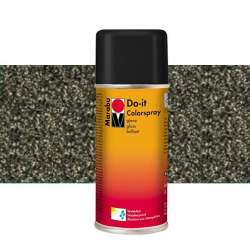 Marabu - Marabu Do-it Colorspray No:575 Reflecting Black