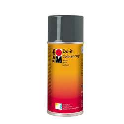 Marabu - Marabu Do-it Colorspray No:978 Gloss Grey