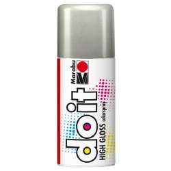 Marabu - Marabu Do-it Colorspray No:982 High Gloss-Silver