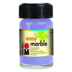 Marabu - Marabu Easy Marble Ebru Boyası 15ml No:007 Lavender