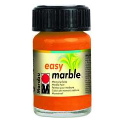 Marabu - Marabu Easy Marble Ebru Boyası 15ml No:013 Orange