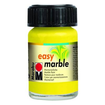 Marabu Easy Marble Ebru Boyası 15ml No:020 Lemon