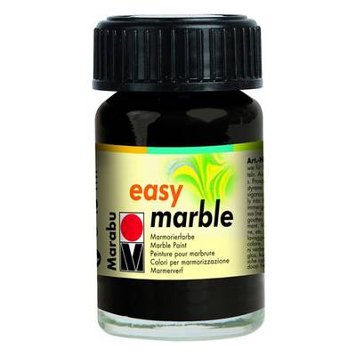Marabu Easy Marble Ebru Boyası 15ml No:073 Black