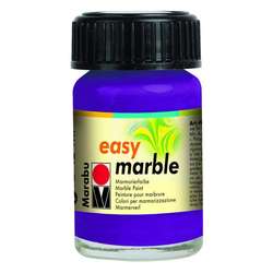 Marabu - Marabu Easy Marble Ebru Boyası 15ml No:081 Amethyst