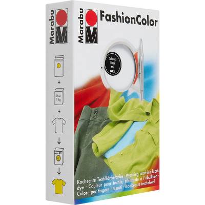Marabu Fashion Color Batik Toz Kumaş Boyası Black 073