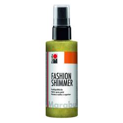 Marabu - Marabu Fashion Shimmer Spray Kumaş Boyası 100ml 520 Lemon