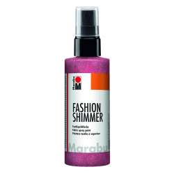 Marabu - Marabu Fashion Shimmer Spray Kumaş Boyası 100ml 531 Red