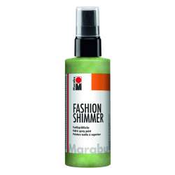 Marabu - Marabu Fashion Shimmer Spray Kumaş Boyası 100ml 560 Reseda