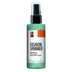 Marabu - Marabu Fashion Shimmer Spray Kumaş Boyası 100ml 599 Aquamarine