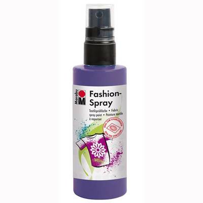 Marabu Fashion Spray 100ml Sprey Kumaş Boyası No: 037 Plum