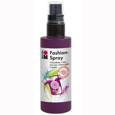 Marabu Fashion Spray 100ml Sprey Kumaş Boyası No: 039 Aubergine