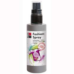 Marabu - Marabu Fashion Spray 100ml Sprey Kumaş Boyası No: 078 Grey