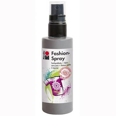 Marabu Fashion Spray 100ml Sprey Kumaş Boyası No: 078 Grey