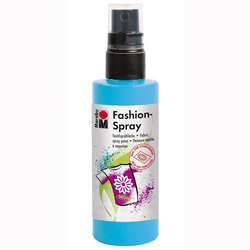 Marabu - Marabu Fashion Spray 100ml Sprey Kumaş Boyası No: 141 Sky Blue