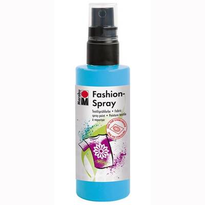 Marabu Fashion Spray 100ml Sprey Kumaş Boyası No: 141 Sky Blue