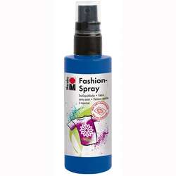 Marabu - Marabu Fashion Spray 100ml Sprey Kumaş Boyası No: 258 Navy Blue