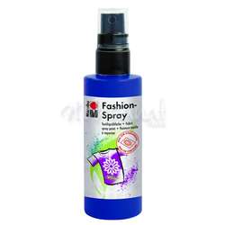 Marabu - Marabu Fashion Spray 100ml Sprey Kumaş Boyası No: 293 Night Blue