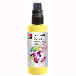 Marabu - Marabu Fashion Spray 100ml Sprey Kumaş Boyası No: 020 Lemon