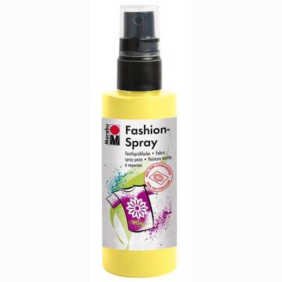 Marabu Fashion Spray 100ml Sprey Kumaş Boyası No: 020 Lemon