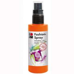 Marabu - Marabu Fashion Spray 100ml Sprey Kumaş Boyası No: 023 Red Orange