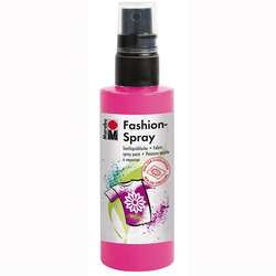 Marabu - Marabu Fashion Spray 100ml Sprey Kumaş Boyası No: 033 Pink