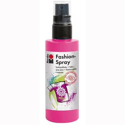 Marabu Fashion Spray 100ml Sprey Kumaş Boyası No: 033 Pink