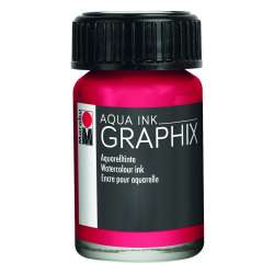 Marabu - Marabu Graphix Aqua Ink 15ml 032 Carmine Red