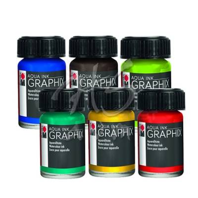 Marabu Graphix Aqua Ink 15ml