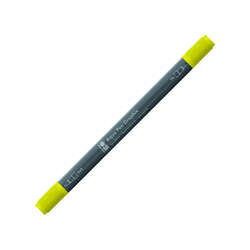 Marabu - Marabu Graphix Aqua Pen Çift Uçlu Sulu Boya Kalemi 019 Yellow