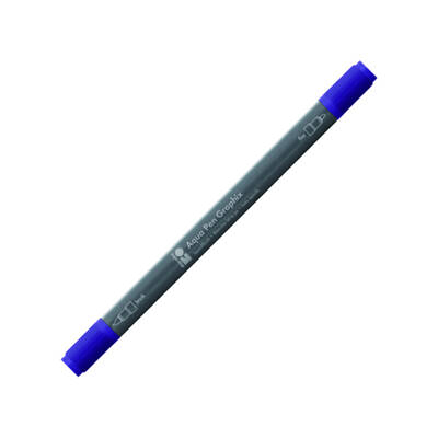 Marabu Graphix Aqua Pen Çift Uçlu Sulu Boya Kalemi 037 Plum