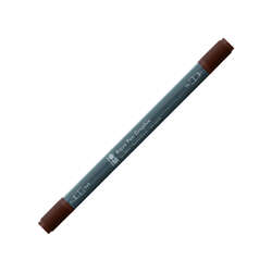 Marabu - Marabu Graphix Aqua Pen Çift Uçlu Sulu Boya Kalemi 045 Dark Brown