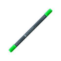 Marabu - Marabu Graphix Aqua Pen Çift Uçlu Sulu Boya Kalemi 068 Dark Green