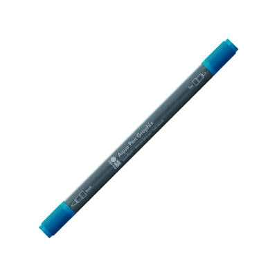 Marabu Graphix Aqua Pen Çift Uçlu Sulu Boya Kalemi 092 Petrol