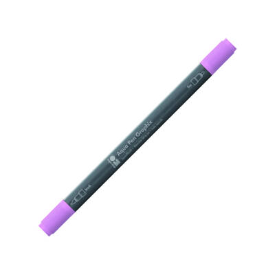 Marabu Graphix Aqua Pen Çift Uçlu Sulu Boya Kalemi 133 Rose Pink