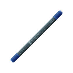 Marabu - Marabu Graphix Aqua Pen Çift Uçlu Sulu Boya Kalemi 145 Smoky Blue