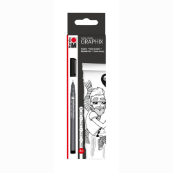 Marabu - Marabu Graphix Fineliner 4lü Set