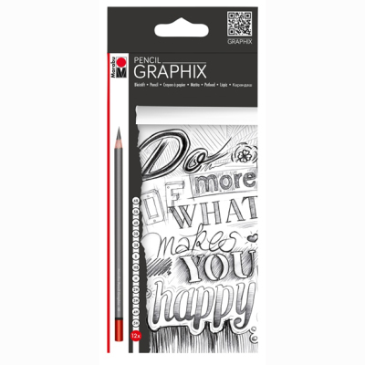 Marabu Graphix Pencil Dereceli Kalem Seti 12li